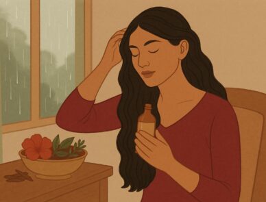 Why Hair Fall Increases During Monsoon: An Ayurvedic Guide to Prevent Hair Loss