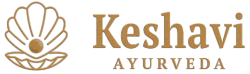 pearl in shell keshavi ayurveda logo